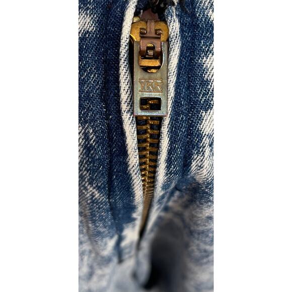 Vintage‎ Hand Painted Acid Wash 80’s 90’s High Waist Baggy Funky Unique - Picture 3 of 10